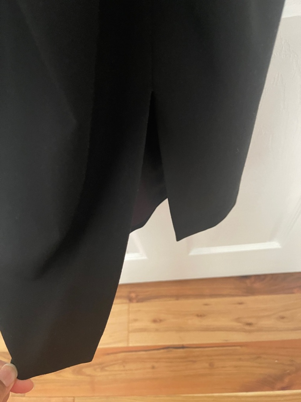 NWOT...Ralph Lauren Black Sleeveless Midi Dress with Waist Tie - Picture 6 of 6
